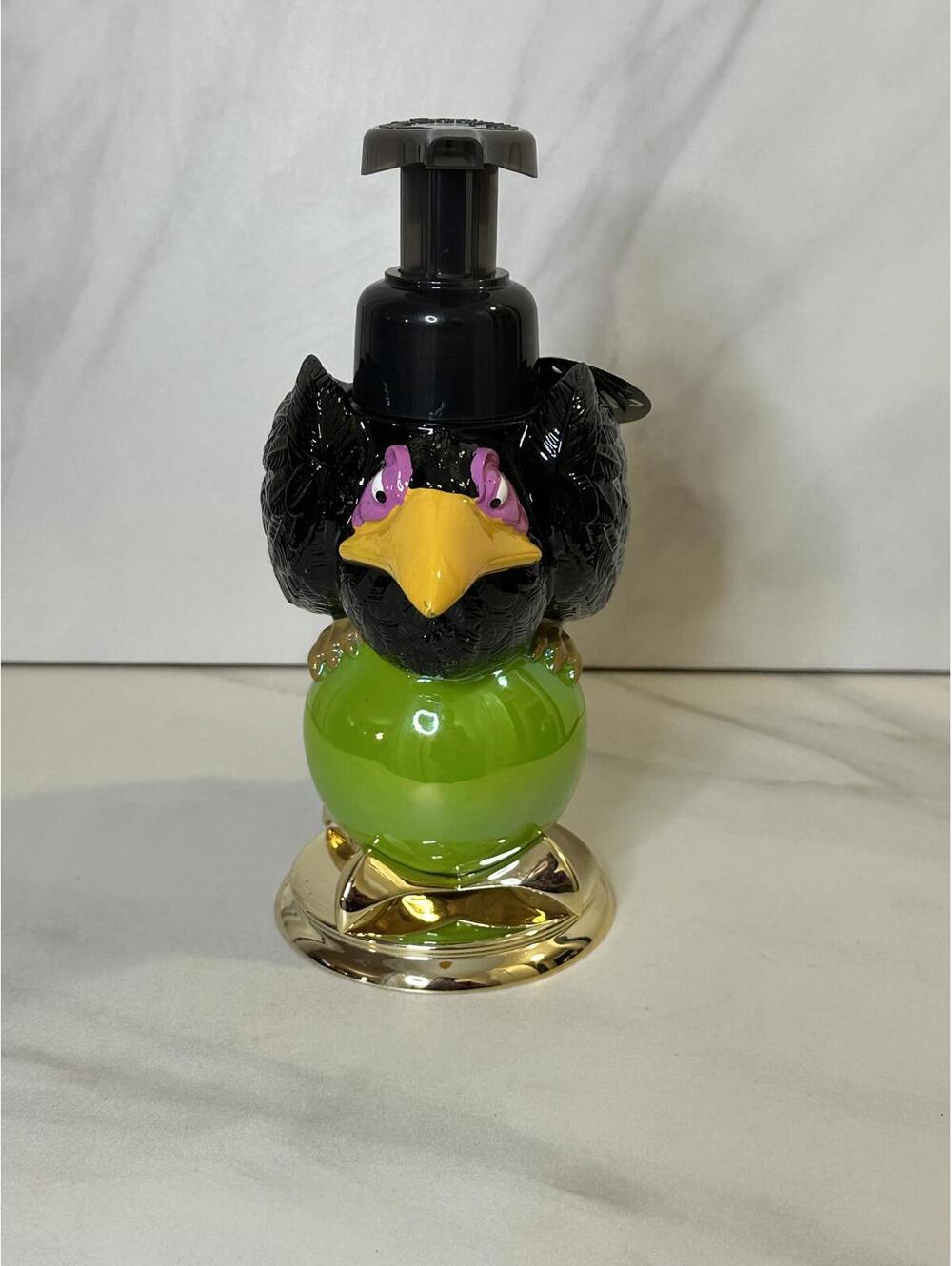Bath & Body Works Disney Villains Maleficent Diablo Raven foaming soap dispenser
